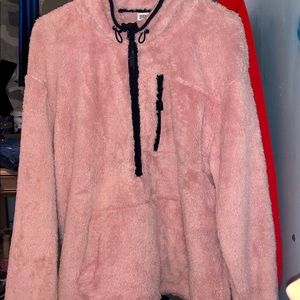 pink fury jacket from pink🥰